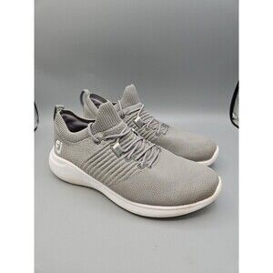 FootJoy Shoes Women’s Sz 8  FJ Flex XP Spikeless Golf Sneakers Light Gray